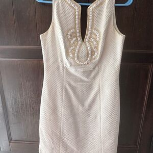 Lilly Pulitzer White Sleeveless Mini Dress